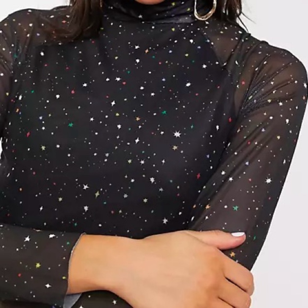 Rachel Antonoff mesh star top